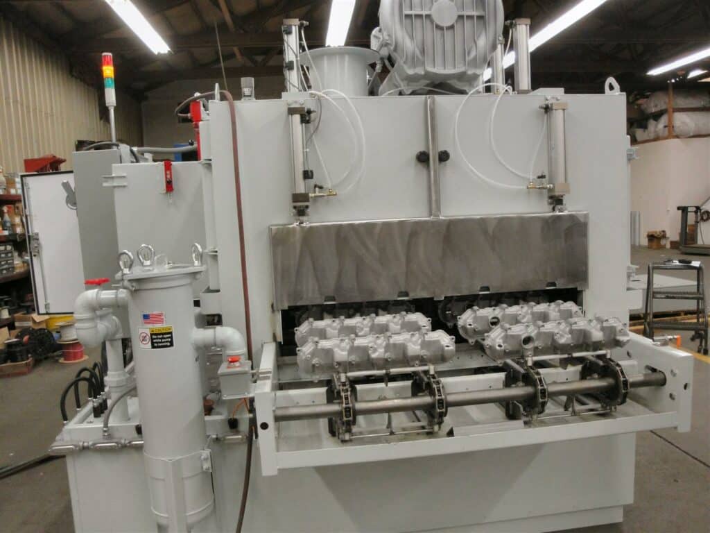 robotically loaded parts washers